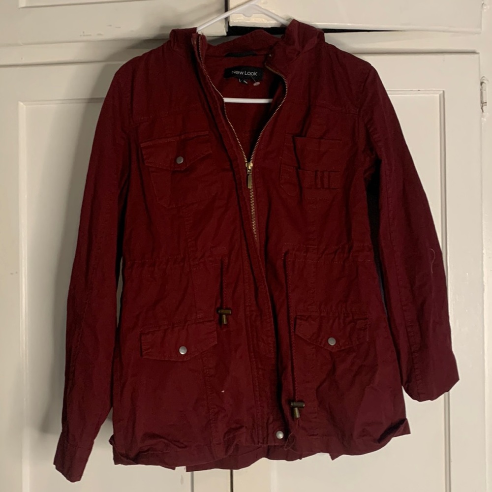 Medium burgundy New Look Jacket